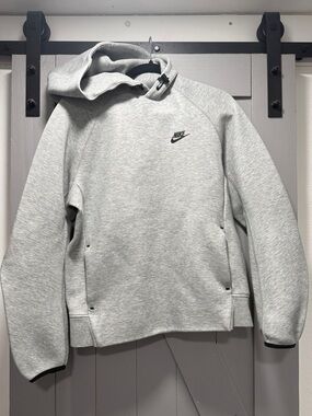 Nike Tech Heather Grey Hoodie Pullover
